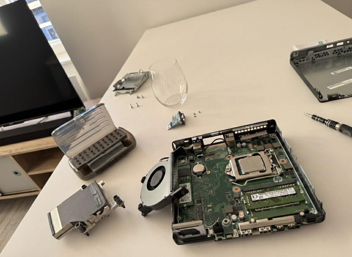 HP ProDesk démonté